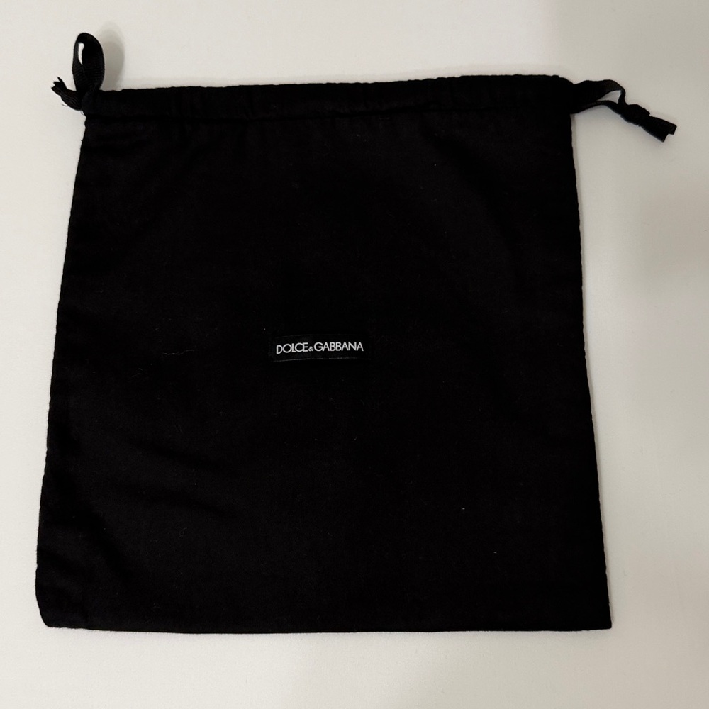 Dolce & Gabbana‎ Black Quilted Dust bag